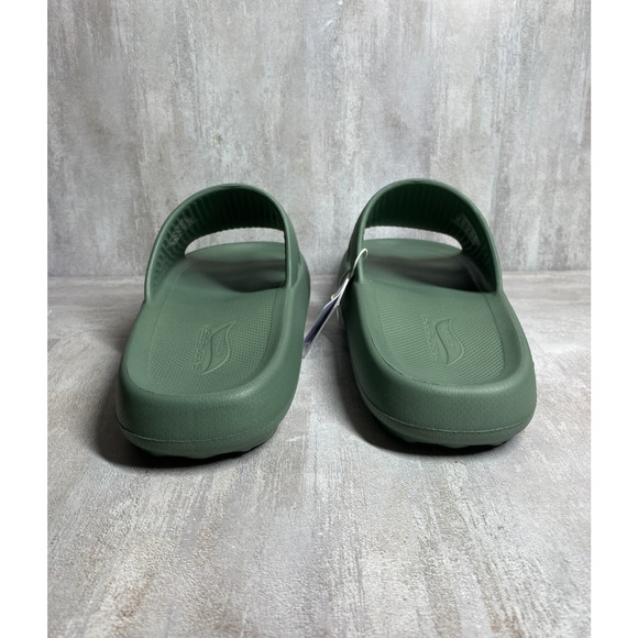 Skechers Foamies Slides Mens 12 Green Arch Fit Podiatrist Certified Arch Support main image 12